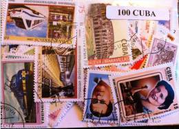 CUBA, Lot De 100 Timbres Tous Differents Neufs Et Oblitérés. Super Qualité. Satisfaction Assurée - Collezioni & Lotti