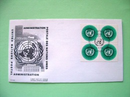 United Nations Geneva Switzerland 1969 FDC Cover UN Emblem - Covers & Documents