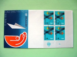 United Nations Geneva Switzerland 1978 FDC Cover - Civil Aviation - Safety In The Air - Planes - Briefe U. Dokumente