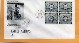 United Nations New York 1953 FDC - FDC