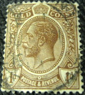 Gold Coast 1921 King George V 1d - Used - Goudkust (...-1957)