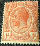 Gold Coast 1913 King George V 1d - Used - Goudkust (...-1957)