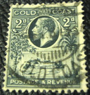 Gold Coast 1928 Christianberg Castle 2d - Used - Côte D'Or (...-1957)