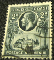 Gold Coast 1928 Christianberg Castle 2d - Used - Goudkust (...-1957)