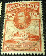 Gold Coast 1938 King George V Christiansborg Castle Accra 1.5d - Used - Goudkust (...-1957)