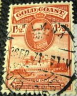 Gold Coast 1938 King George V Christiansborg Castle Accra 1.5d - Used - Côte D'Or (...-1957)