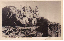 ERITREA, ASCARI DURANTE L'AVANZATA  -  AFR10 - Eritrea