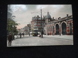 Leicester : Midland  Station. Tramway. - Leicester