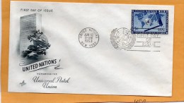 United Nations New York 1953 FDC - FDC