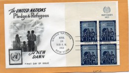 United Nations New York 1953 FDC - FDC