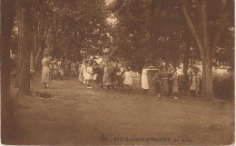 ACP - CPA - HASTIERE - VILLA SCOLAIRE - LE JARDIN - TRES RARE - Animée - Ecrite - Timbre Enlevé - 2 Scan - Colecciones Y Lotes