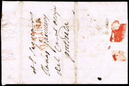 BARCELONA PREF.- VICH PE 7 R - 1832 CARTA CIRC. A PUIGCERDA - ...-1850 Vorphilatelie