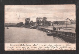 Germany Deutschland Hadersleben Gruss Aus Hadersleben Hafen + Stamp - Sonstige & Ohne Zuordnung