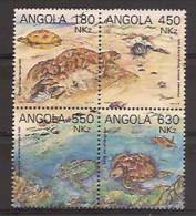 ANGOLA 1993 Sea Turtles - Turtles