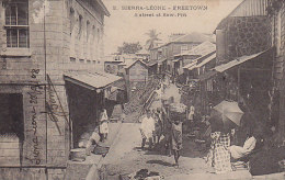 FREETOWN  ... A STREET AT SAW PITT - Sierra Leone