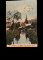 27 HARCOURT Bords De L'Orne, Moulin Du Hom, Colorisée, Ed ND 161, 1916 - Harcourt