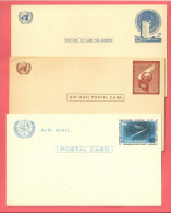 Postal Cards ( New York : 3 ) Carte Postale ( Geneve : 2 ) Postkarte ( Wenen Wien : 2 ) - Autres & Non Classés