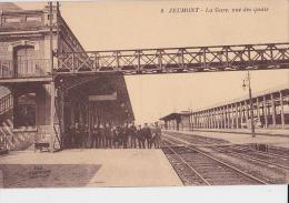 JEUMONT LA GARE VUE DES QUAIS - Jeumont