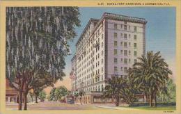 Florida Clearwater Hotel Fort Harrison Curteich - Clearwater