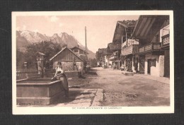 CPA ALLEMAGNE  GARMISCH-PARTENKIRCHEN DIE FRUHLINGSTRASSE IN GARMISCH Ungelaufen Unused - Garmisch-Partenkirchen