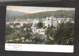 GRUSS AUS Marienbad  KIRCHENPLATZ  Ungelaufen Unused  TCHEQUIE  TSCHASLAU - Czech Republic