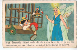 Pinocchio N° 12 -  Editions:SUPERLUXE-PARIS Par Autorisation:WALT DISNEY-MICKEY-MAUSE S.A. - Disneyworld