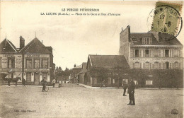 Cpa La Loupe Place De La Gare - La Loupe