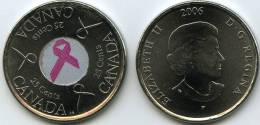 Canada 25 Cents 2006 P Lutte Contre Le Cancer UNC KM 635 - Canada