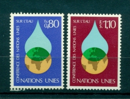 Nations Unies Géneve 1977 - Michel N.64/65 -  Conférence Des Nations Unies Sur L'Eau - Unused Stamps