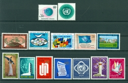 Nations Unies Genève 1969 - Y & T N.1/14 -  Série Courante - Unused Stamps