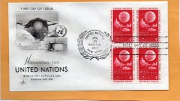 United Nations New York 1957 FDC - FDC