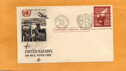 United Nations New York 1957 FDC - FDC