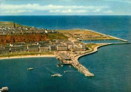 Flugzeugaufnahme Helgoland Wohnhäuser Leuchtturm 18.5.1967 - Helgoland