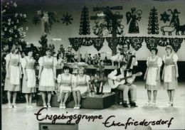 Originalsigniert DDR Erzgebirgsgruppe Ehrenfriedersdorf 80er Autogramme Rückseite - Autógrafos