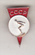 USSR - Rusia - Old Sporty Pin Badge - Swimming - Nuoto