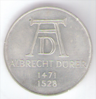 GERMANIA 5 MARK 1971  AG SILVER - 5 Mark