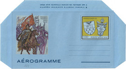 VATICANO - INTERO POSTALE / AEROGRAMMA TIPO INNOCENZO XI / STEMMA DEL PAPA L. 550 - 1984 - FILAGRANO "A22" - NUOVO ** - Postal Stationeries