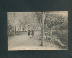 Bedarrides (84) - Avenue De La Gare (animée Manufacture De Pâtes Alimentaires L. GROS N°8) - Bedarrides