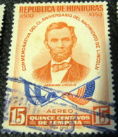 Honduras 1959 150th Anniversary Of The Birth Of Abraham Lincoln 15c - Used - Honduras