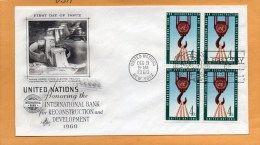 United Nations New York 1960 FDC - FDC