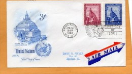 United Nations New York 1958 FDC - FDC