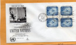 United Nations New York 1958 FDC - FDC