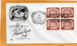 United Nations New York 1958 FDC - FDC