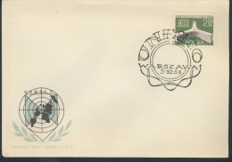 Poland First Day Cover 1958 - Vliegtuigen