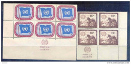 ONU1-L1209CTBSC.SPAIN.Primeras Publicaciones De NACIONES  UNIDAS.(UN)1951.(Iv. 1Y 2**) - Otros & Sin Clasificación