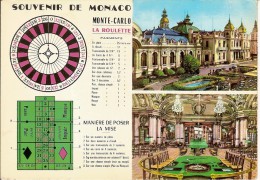 MONTE-CARLO-CASINO-JEUX DE LA ROULETTE - Casinò