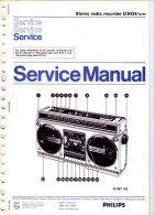 PHILIPS - Stéréo Radio Recorder D 8434 - Service Manual - Other Plans