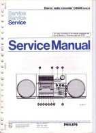 PHILIPS - Stéréo Radio Recorder D 8438 - Service Manual - Andere Plannen