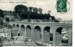 N°36828 -cpa Elbeuf -viaduc De L'Hospice- - Ouvrages D'Art