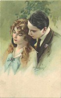 Themes Div-illustrateur- H79- Illustrateur -couple -carte Postale Italienne -italie -italia  -carte Bon Etat - - Wuyts